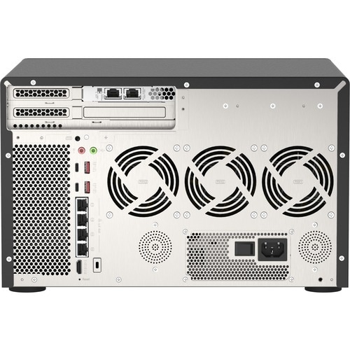 QNAP TVS-H1288X-W1250-16G 12 x Total Bays SAN/NAS Storage System - 5 GB Flash Memory Capacity - Intel Xeon W-1250 Hexa-cor