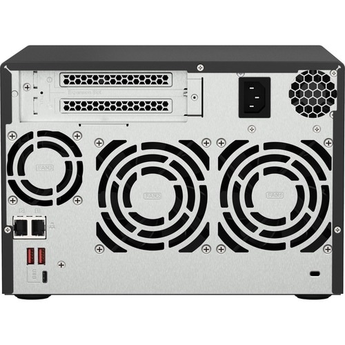 Système de stockage NAS QNAP TS-673A-8G - 6 x Total de compartiments - 5 Go Flash Memory Capacity - AMD Ryzen V1500B Quad-