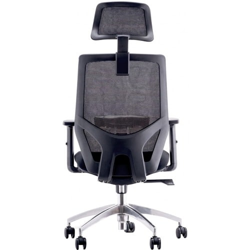 Urban Factory Ergo Rocking Chair - 5-star Base - Black - Fabric - Armrest