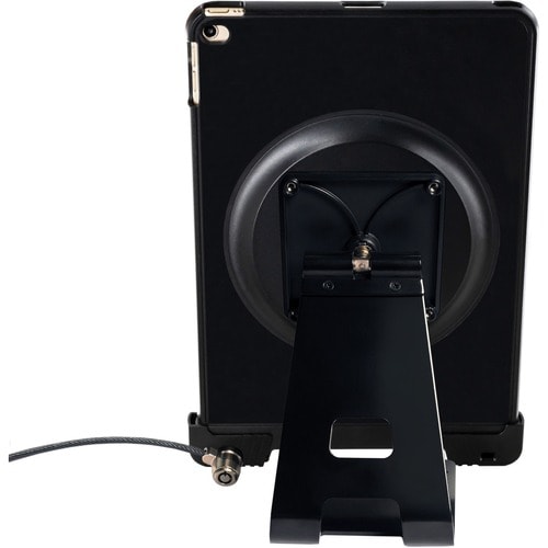 CTA Digital Desk Mount for iPad, iPad Air, iPad Pro - Black - 10.20"" (25.91 cm) to 10.50"" (26.67 cm) Screen Support - Metal