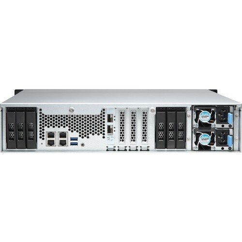 QNAP TS-H1886XU-RP-R2-D1622-32G 18 x Total Bays SAN/NAS Storage System - 5 GB Flash Memory Capacity - Intel Xeon D-1622 Qu