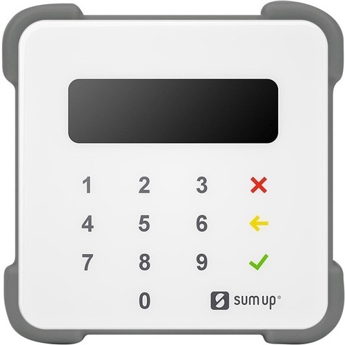 MOBILIS R Series Rugged Case for SumUp Payment Terminal - Dark Grey - Scratch Resistant, Drop Resistant, Impact Resistant,
