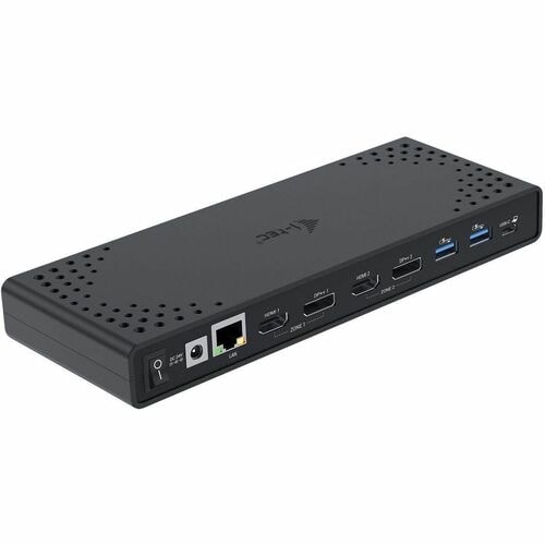 i-tec USB Type C Docking Station for Monitor, Notebook, Tablet - Black - 2 Displays Supported - 4K, 5K - 3840 x 2160, 5120