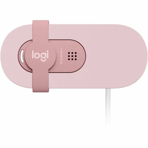 Logitech BRIO 100 Webcam - 2 Megapixel - 30 fps - Rose - USB Type A - Full HD - 1920 x 1080 Video - Fixed Focus - 58° Angl