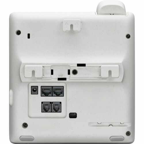 Poly Edge E100 IP Phone - Corded - Corded - 3 Multiple Conferencing - Desktop, Wall Mountable - White, Midnight Blue - VoI