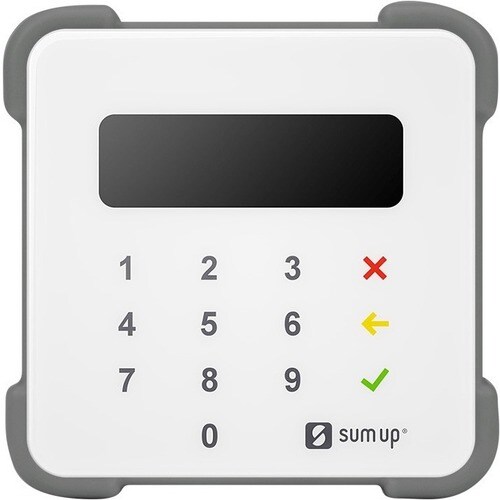 MOBILIS R Series Rugged Case for SumUp Payment Terminal - Dark Grey - Scratch Resistant, Drop Resistant, Impact Resistant,