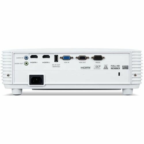 Acer H6542 3D DLP Projector - 16:9 - Ceiling Mountable - White - 1920 x 1080 - Front Ceiling, Front, Rear Ceiling, Rear - 