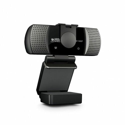 Urban Factory WEBEE Webcam - 2 Megapixel - 30 fps - Black - USB 3.0 - 1920 x 1080 Video - CMOS Sensor - 110° Angle - Clip 