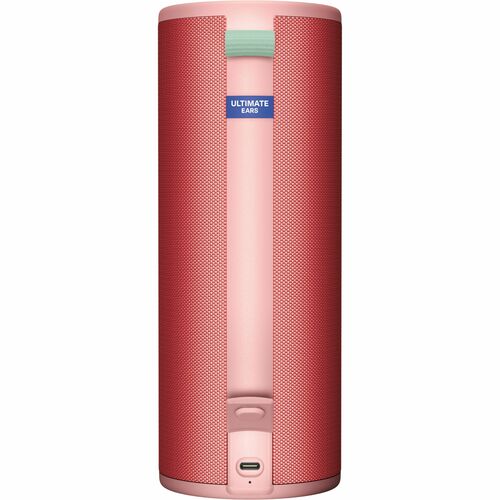 Ultimate Ears MEGABOOM 4 Tragbar Bluetooth Lautsprechersystem - Himbeere - Aufladbarer Akku - USB