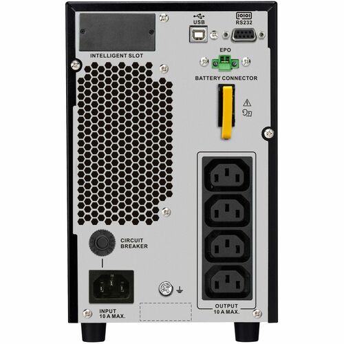 APC by Schneider Electric Easy UPS On-Line Double Conversion Online UPS - 2 kVA/1.80 kW - Tower - 4 Hour Recharge - 230 V 