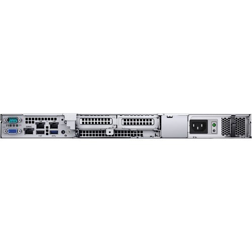 Dell EMC PowerEdge R250 1U Rackmount Server - 1 Xeon E-2314 - 16 GB RAM - 4 TB HDD - (2 x 2TB) HDD Configuration - Serial 