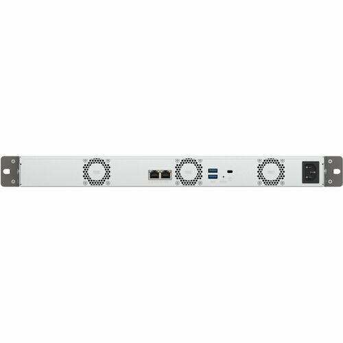4-BAY QUAD-CORE 2.0GHZ S-D 1U RACKM. NAS 100W PS 4GB RAM SATA