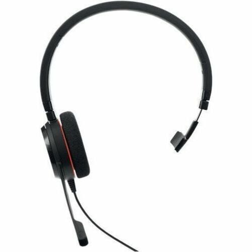 Jabra Evolve 20 Wired On-ear, Over-the-head Mono Headset - Black - Microsoft Teams Certification - Monaural - Supra-aural 