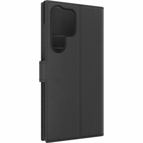 ZAGG Tasche (Folie) Samsung Galaxy S24 Ultra Smartphone - Schwarz - Kunstleder Körper - Sturzsicher, Resistent gegen Finge