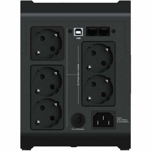 Onduleur ligne interactive VERTIV PSA6E-1600IT-SCH - 1,60 kVA/925 W - Tour - AVR - 2 Minute(s) Stand-by - 230 V AC, 120 V 