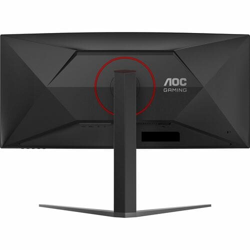 Monitor LED para juegos AOC CU34G4 34"" (86.4cm) Clase UW-QHD Pantalla curva - 21:9 - Negro, Rojo - 34"" (86.4cm) Viewable
