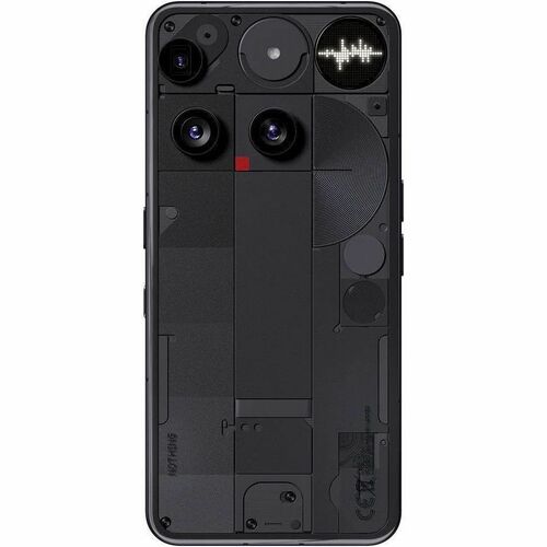 Nothing Phone 3 256 GB Smartphone - 16.9 cm (6.7") AMOLED HDR10+ - Octa-core (Cortex X4Single-core (1 Core) 3.21 GHz + Cor