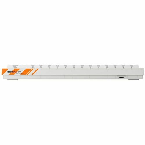 CHERRY XTRFY K5 PRO TMR Gaming Keyboard - Compact - Cable Connectivity - USB Type A Interface - RGB LED - Transparent Whit