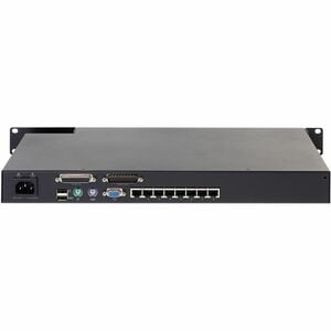 APC KVM Switchbox - 8 Computador(es) - 1 Utilizador(es) local(ais) - 1U - Montável sobre rack