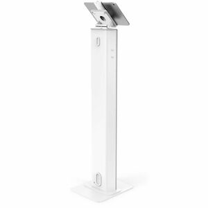 Compulocks Universal Tablet Cling Brandable Floor Stand White - Compatible With Tablets 7" - 13" , Brandable Secure Floor 