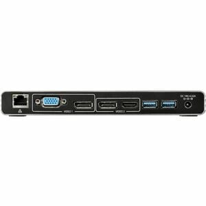 StarTech.com Thunderbolt 3 Dock - Dual 4K 60Hz Monitor TB3 Docking Station with DisplayPort, HDMI & 1080p VGA - 85W Power 