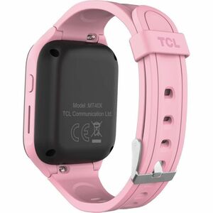 TCL MOVETIME MT40X Smartwatch - 45 mm Case Height - Kinder - Pink Body Color - Gummi Band Material - Wireless LAN - 4G - U