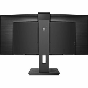 Philips 346P1CRH 34" (86.4 cm) Class Webcam WQHD Curved Screen LED Monitor - 21:9 - Textured Black - 34" (86.4 cm) Viewabl