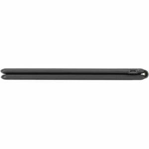 Targus AKF003UK Keyboard - Wireless Connectivity - English (UK) - QWERTZ Layout - Black - Bluetooth - 5.1 - 2.40 GHz - iOS