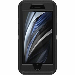 OtterBox Defender Rugoso Estojo de transporte (Revestimento) Apple iPhone SE 2, iPhone SE 3 Smartphone - Preto - Resistent