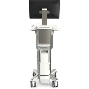 Ergotron CareFit Medical Trolley - TAA Compliant - 1 Drawer - 17.01 kg Load Capacity - 4 Casters - 12.70 cm (5") Caster Si