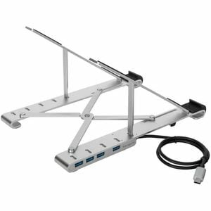 Targus AWU100205GL Height Adjustable Notebook Stand - 25.4 cm (10") to 39.6 cm (15.6") Screen Support - 26 cm Height x 6.2