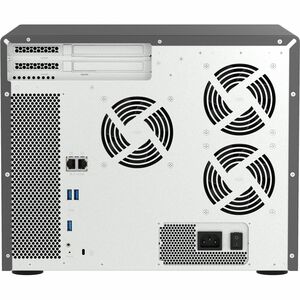 QNAP Turbo NAS TS-1655-8G 12 x Total de compartimentos Sistema de armazenamento SAN/NAS - 5 GB Flash Memory Capacity - Int