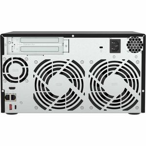 QNAP QVR Pro QVP-85B 64 Canal Com fios Estação de videovigilância - Gravador de vídeo em rede - HDMI - 6K Gravação