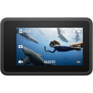 DJI Osmo Action 4 Digital CamcorderTouchscreen - 1/3" CMOS - Black - 4:3 - 12 Megapixel Video - SDHC - Wireless LAN