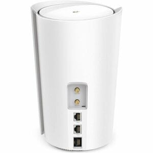 TP-Link Deco X50-5G Wi-Fi 6 IEEE 802.11 a/b/g/n/ac/ax 1 SIM Ethernet, Cellular Modem/Wireless Router - 5G - LTE - Dual Ban