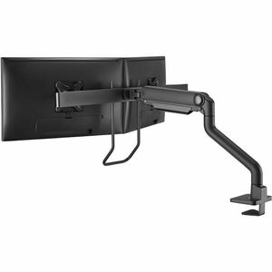 Neomounts NEXT One Mounting Arm for Monitor, Display - Black - Height Adjustable - 2 Display(s) Supported - 43.2 cm to 68.