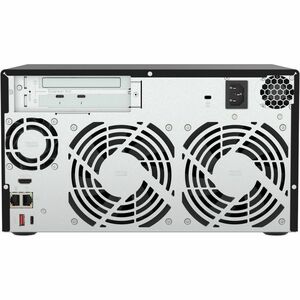 Sistema di memorizzazione SAN/NAS QNAP TVS-h874T-i7-32G - 8 x Vani totali - 5 GB Capacità memoria Flash - Intel Core i7 Do