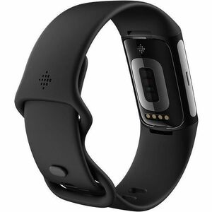 Fitbit Charge 6 Smart Watch - Rectangular - Heart Rate Monitor, Ambient Light Sensor, Electrical Heart Sensor, Optical Hea