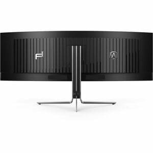 AOC AGON PRO PD49 49" Aula Dual Quad HD (DQHD) Ecrã curvo Monitor OLED para jogos - 32:9 - Prata, preto texturizado - 124,