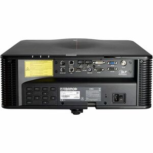 Barco G62-W9 3D Ready DLP Projector - 16:10 - Black - Front - 20000 Hour Normal Mode - 1,200:1 - 9500 lm - HDMI - Network 