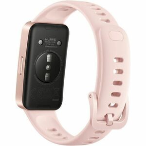 Huawei Band 9 Kimi-B19 Smart Band - Square Case Shape - Pink Body Color - Pink Band Color - Fluoroelastomer, Nylon Band Ma