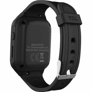 TCL MOVETIME MT40X Smartwatch - 45 mm Case Height - Kinder - Schwarz Body Color - Gummi Band Material - Wireless LAN - 4G 