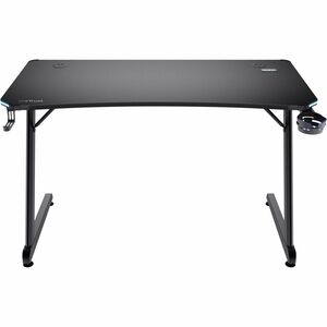 Trust Gaming Luminus GXT 709 Gaming-Tisch - Schwarz Top - 1200 mm Table Top Width x 600 mm Tischplatte Tiefe - 740 mm Höhe