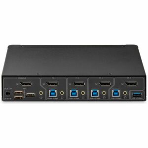 StarTech.com Digital & Analog KVM Switchbox - TAA Compliant - 4 Computer(s) - 4K - 4096 x 2160 - 60 Hz - 6 x USB - USB 2.0