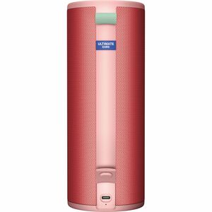 Ultimate Ears MEGABOOM 4 Portable Bluetooth Speaker System - Raspberry - Battery Rechargeable - USB