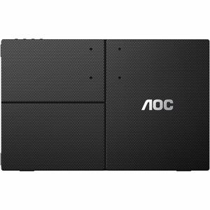 AOC 16T3EA 16" Class Full HD Monitor LED - 16:9 - Preto, Cinzento - 39,6 cm (15,6") Viewable - Tecnologia IPS (In-plane sw