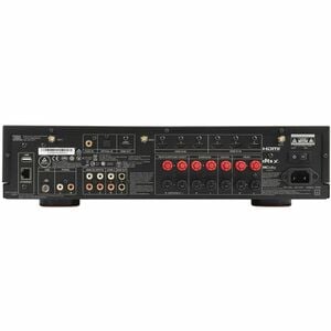 JBL MA710 A/V Receiver - 160 W RMS - 7.2 Channel - Black - 0.5% THD - Dolby Atmos, DTS:X - Internet Streaming - Airplay 2 