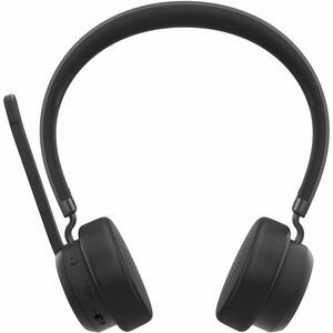 Lenovo Wireless On-ear, Over-the-head Stereo Headset - Black - Binaural - Circumaural - 3000 cm - Bluetooth - 32 Ohm - 20 