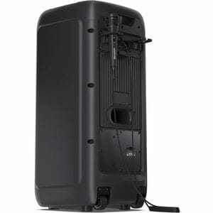 Sharp XParty Street Beat PS-949 Tragbar Bluetooth Lautsprechersystem - 132 W RMS - Schwarz - Aufladbarer Akku - USB