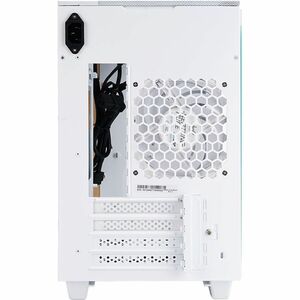 In Win IW-CS-F3WHI-1AN120P Gaming Computer Case - Micro ATX, Mini ITX Motherboard Supported - Mini-tower - SECC, Tempered 